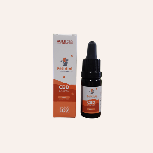 Huile CBD chat 10% - Felidiol